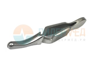 Клемма для кровеносных сосудов изогнутая детская К-154 ворсма